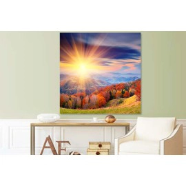 Tablou peisaj pe munte 87147