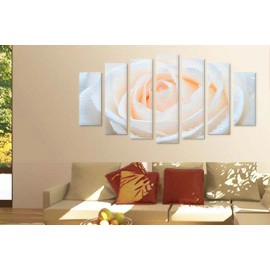 Tablouri canvas 7 piese trandafir