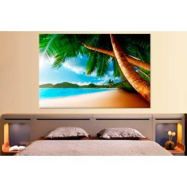 Tablou canvas plaja in caraibe 69158