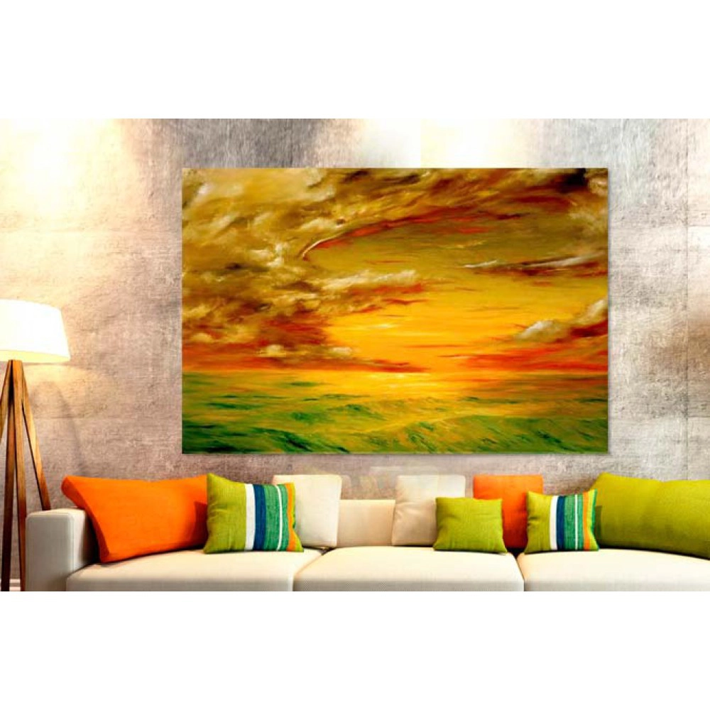 Tablouri Cer verde 3144