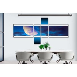 Luna pe cer senin 15183