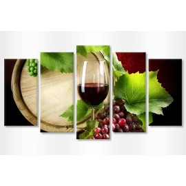 Tablouri canvas bucatarie vin 2707